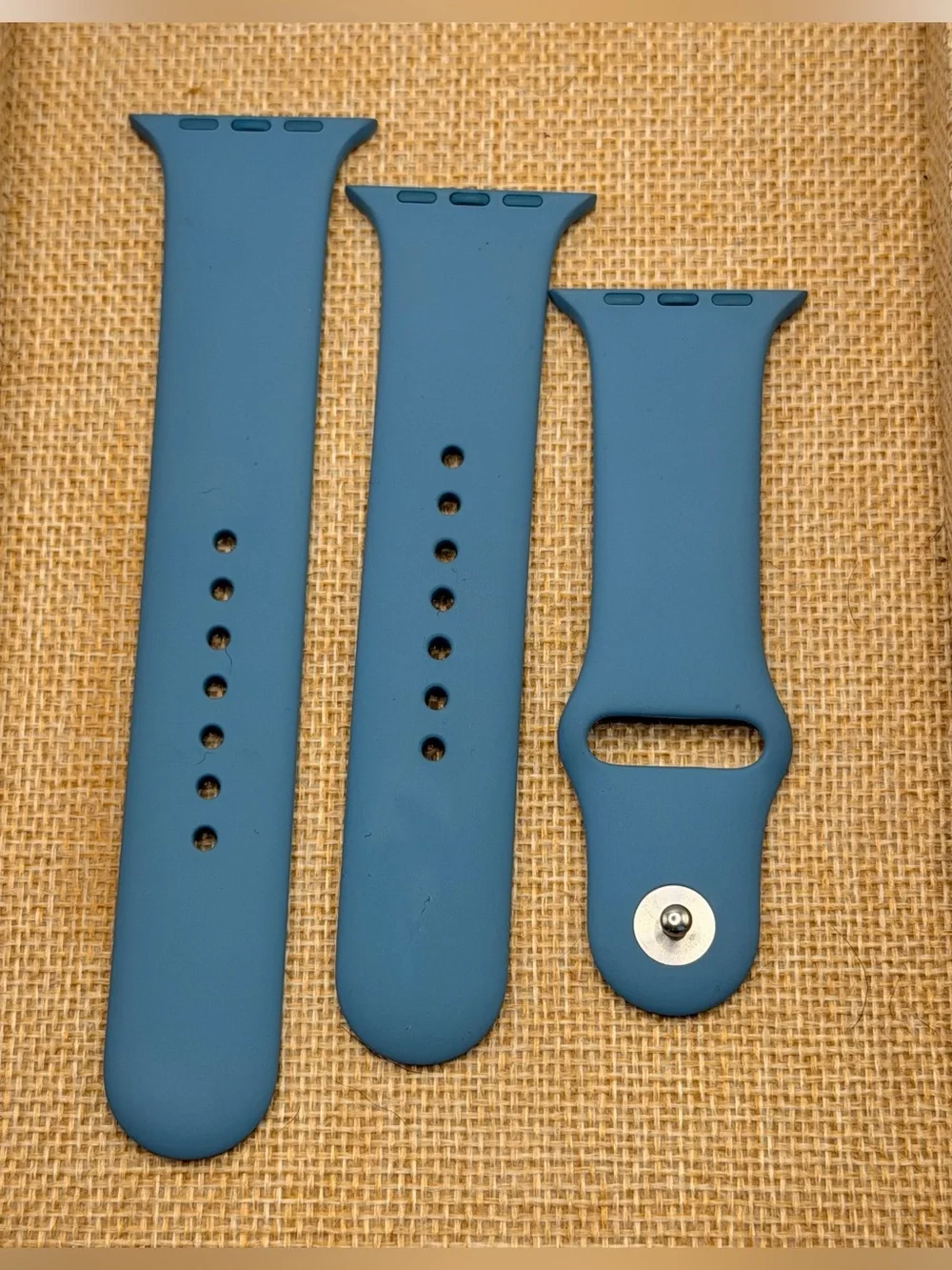 Apple Watch OEM Band, Blue, new, 42/44/46mm, S/M & M/L